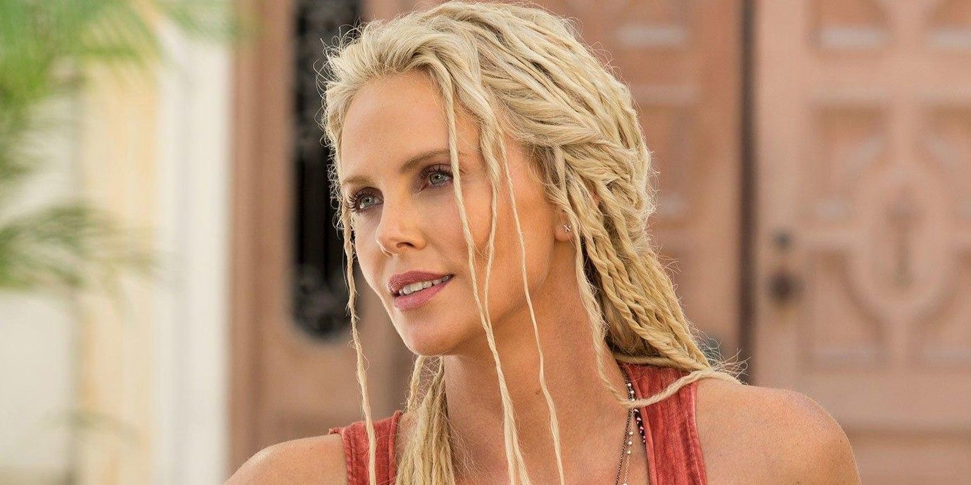 Charlize Theron as Cipher in The Fate of the Furious