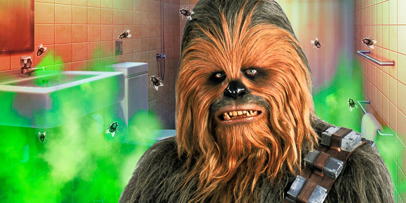 Star Wars: Chewbacca WRECKED Lando's Bathroom