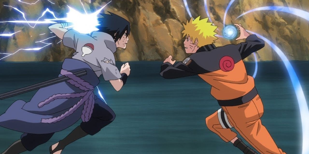 Chidori vs Rasengan In Naruto