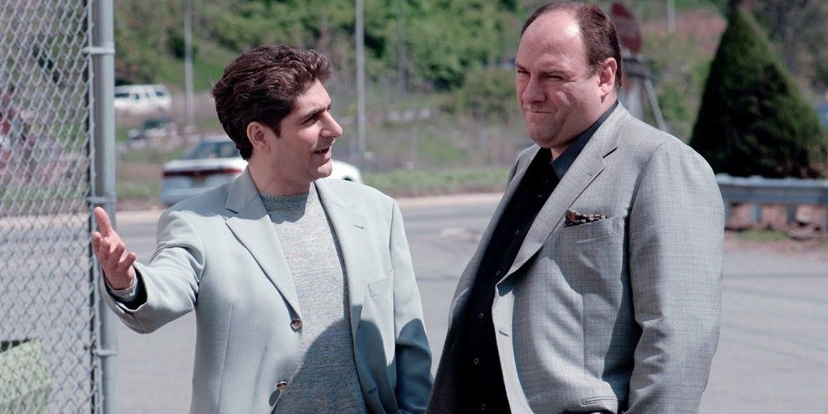 Christopher and Tony on The Sopranos