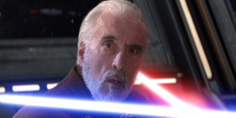 Count Dooku Death at the hands of Anakin Skywalker and Sheev Palpatine