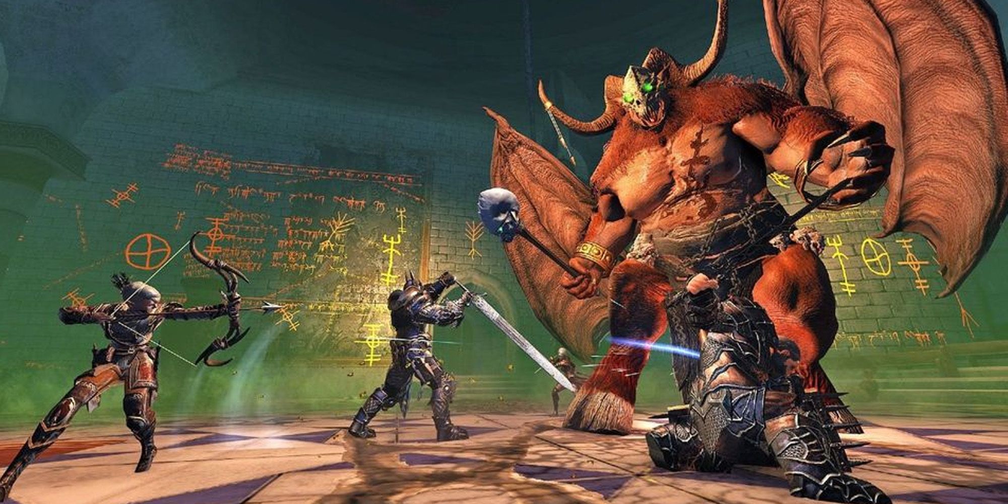 Dungeons &amp; Dragons Online Orcus Battle