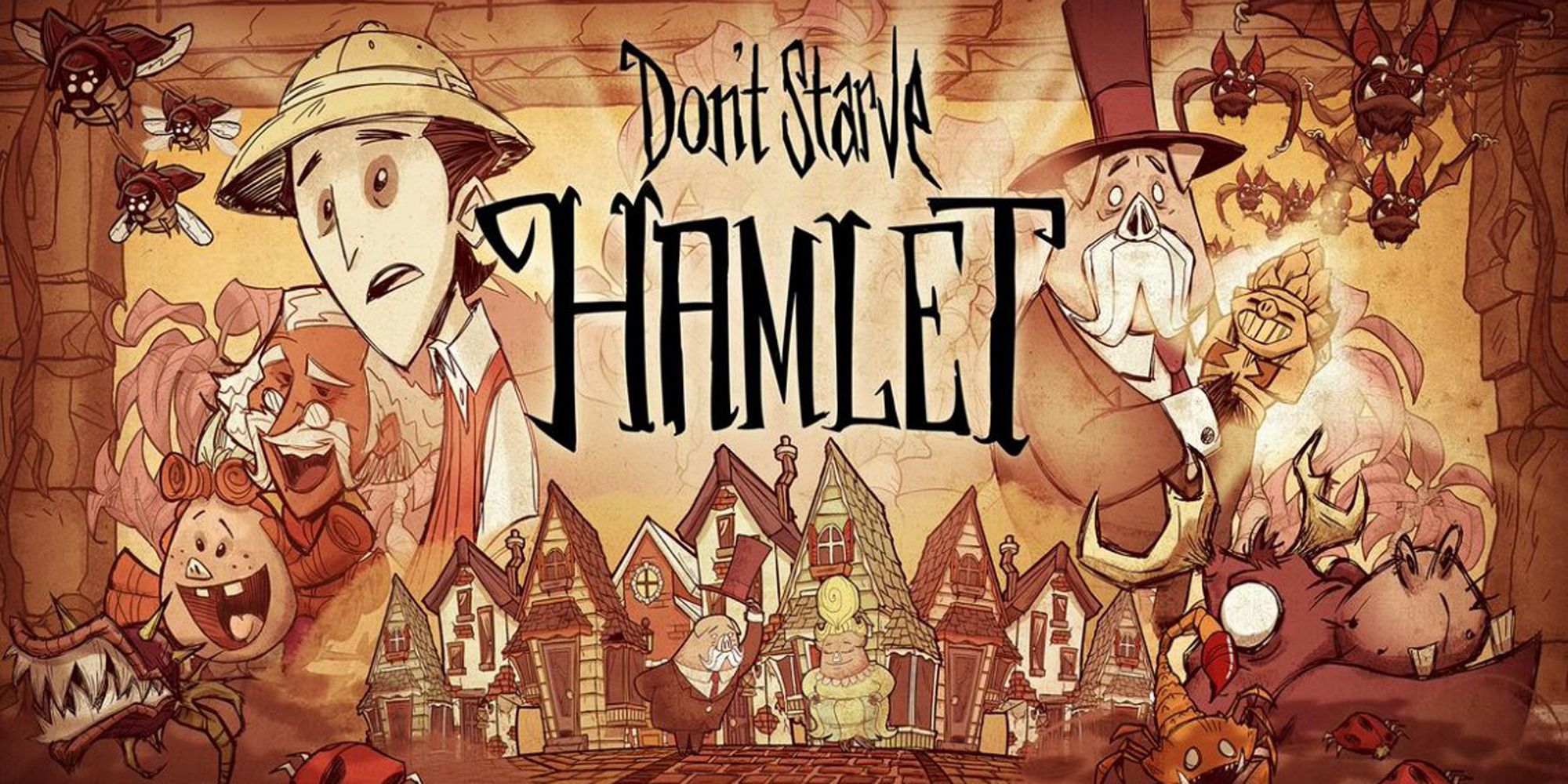 banner for the Hamlet dlc for Don't Starve
