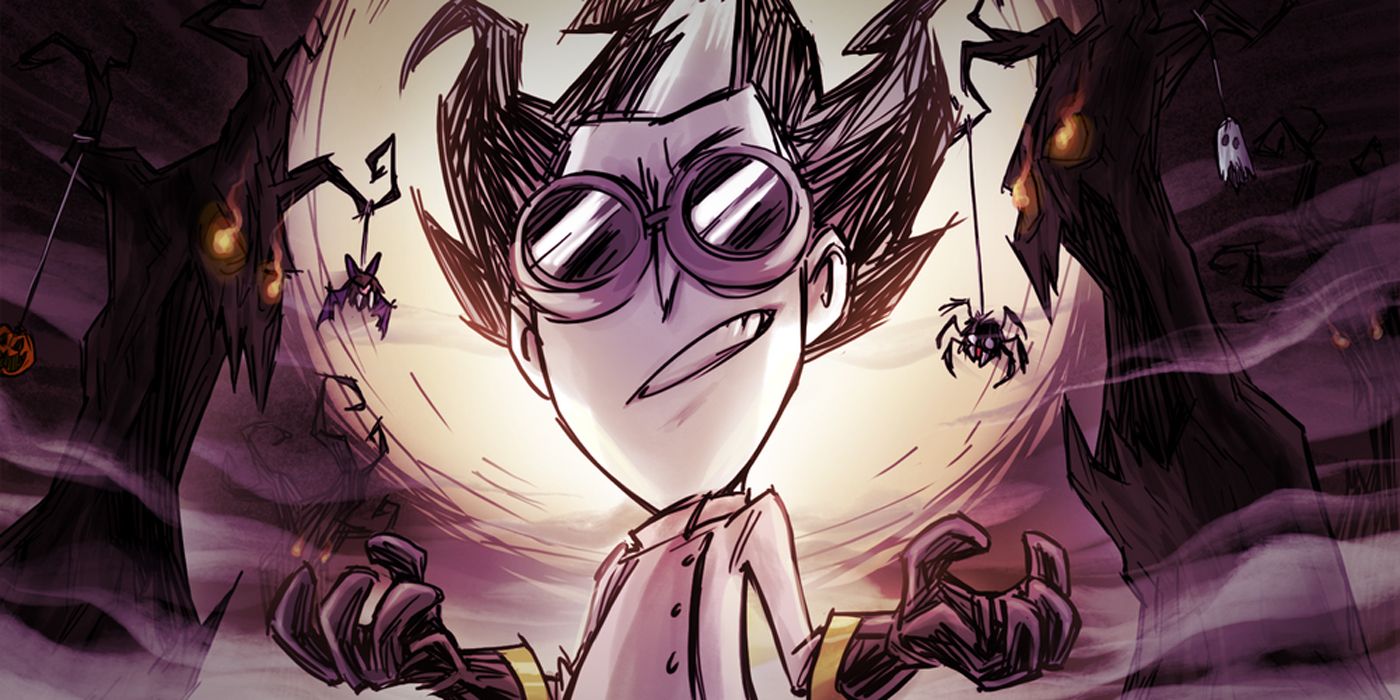 The mad scientist skin for Don't Starve Together