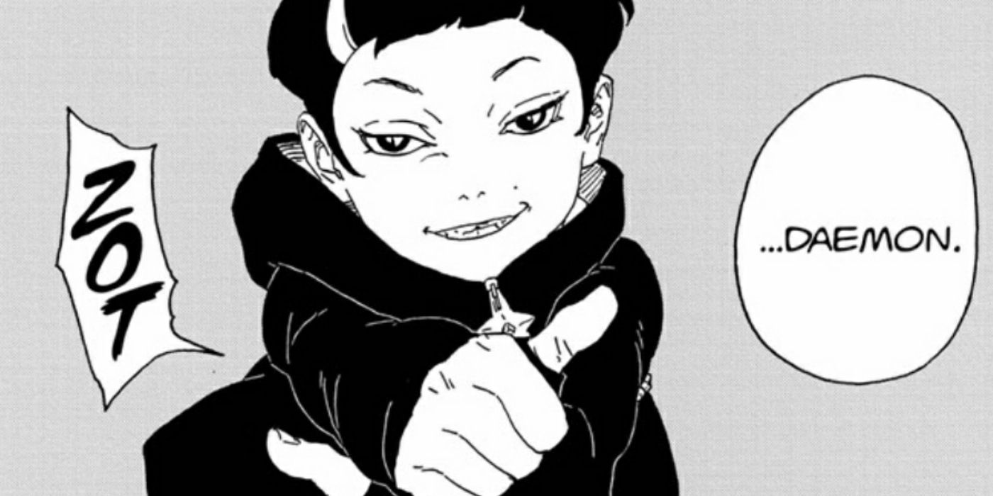 Daemon smile Boruto Naruto Next Generations manga