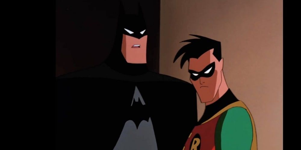 Dick Grayson Batman Argue Batman The Animated Series