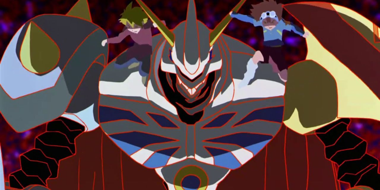 Anime Digimon Omnimon Birth Transformation