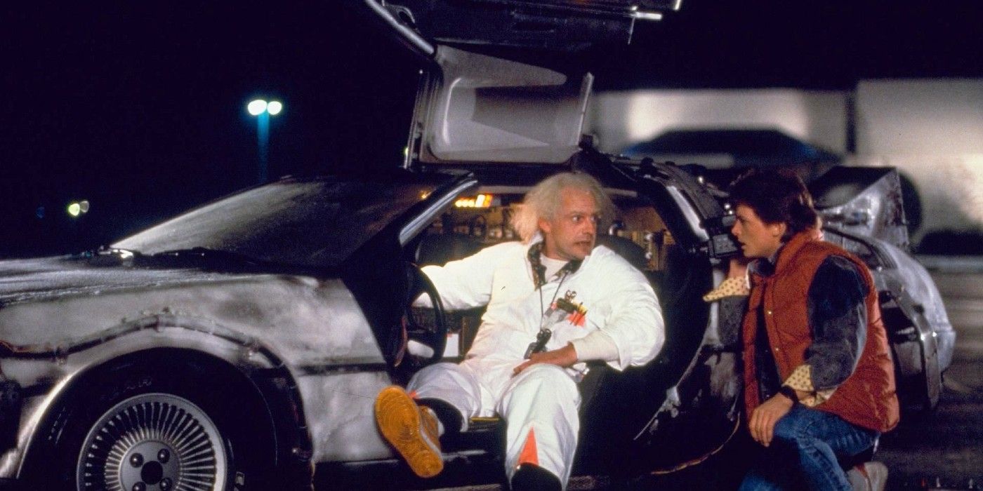 Doc Brown Explains His Time Machine To Marty