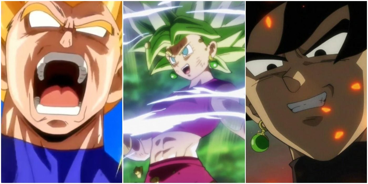 Dragon Ball Saiyans Vegeta Kefla Goku Black Trio Header