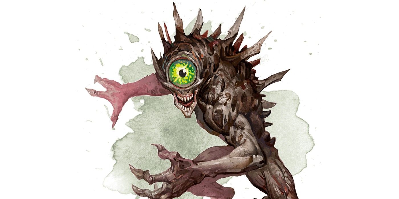 A nothic monster in DnD 5e Lost Mines of Phandelver adventure
