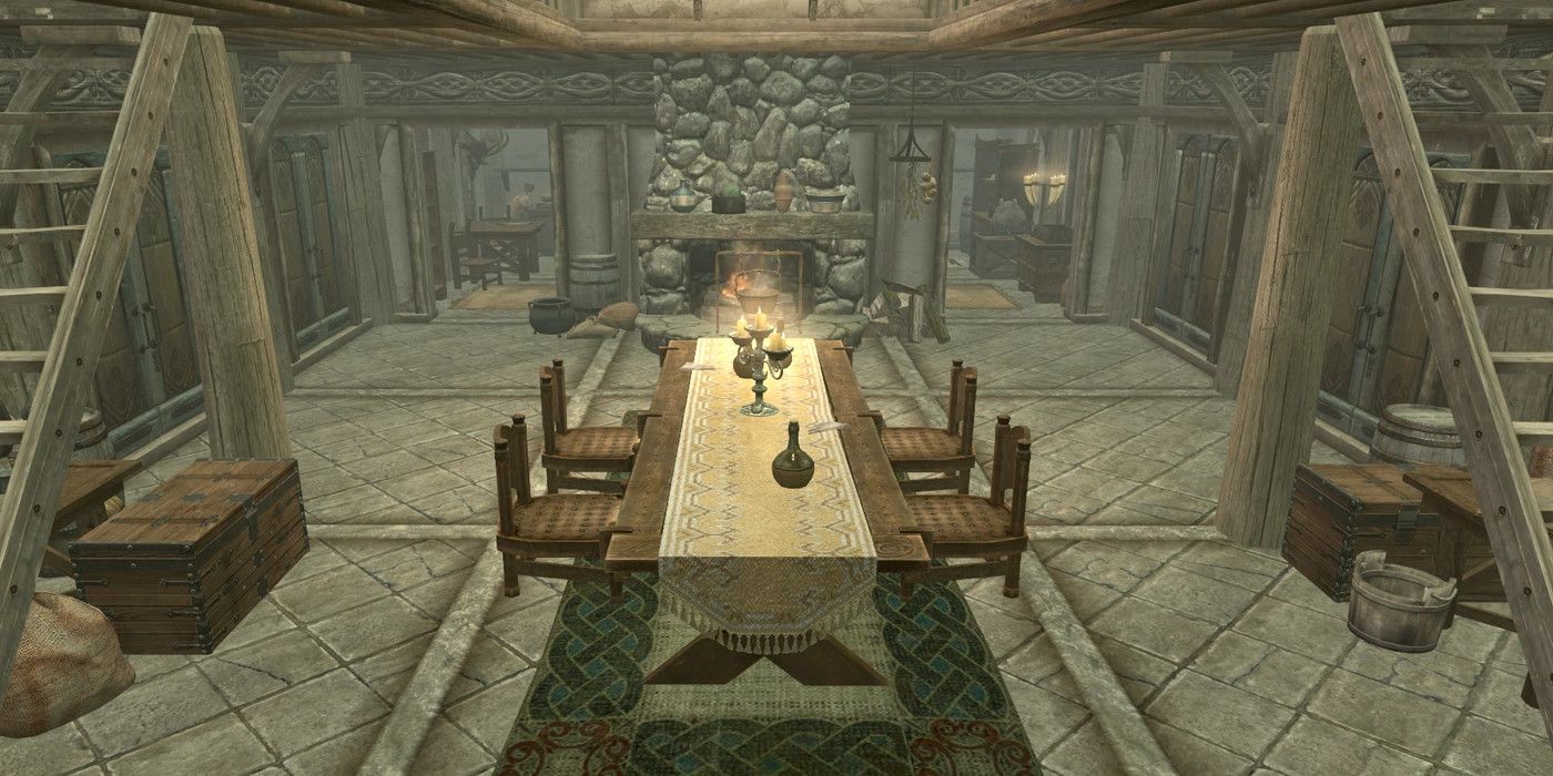 A Main Hall from The Elder Scrolls 5 Skyrim