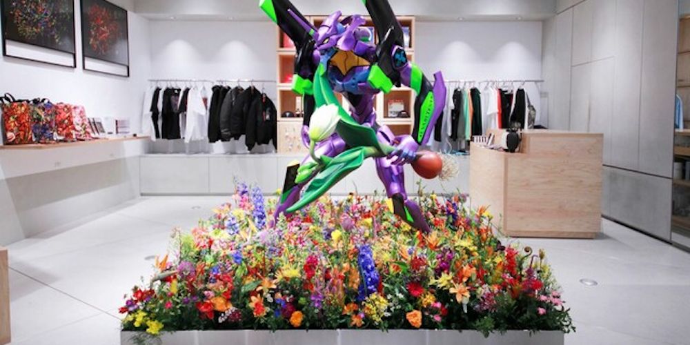 Neon Genesis Evangelion Unit-01 Flower Display