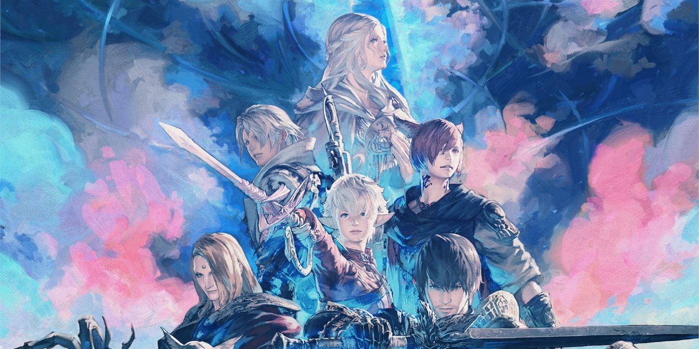 Poster for the fourth Final Fantasy XIV expansion