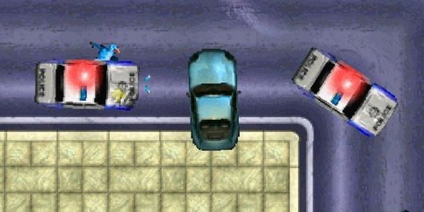GTA 1 Gameplay With The Cops