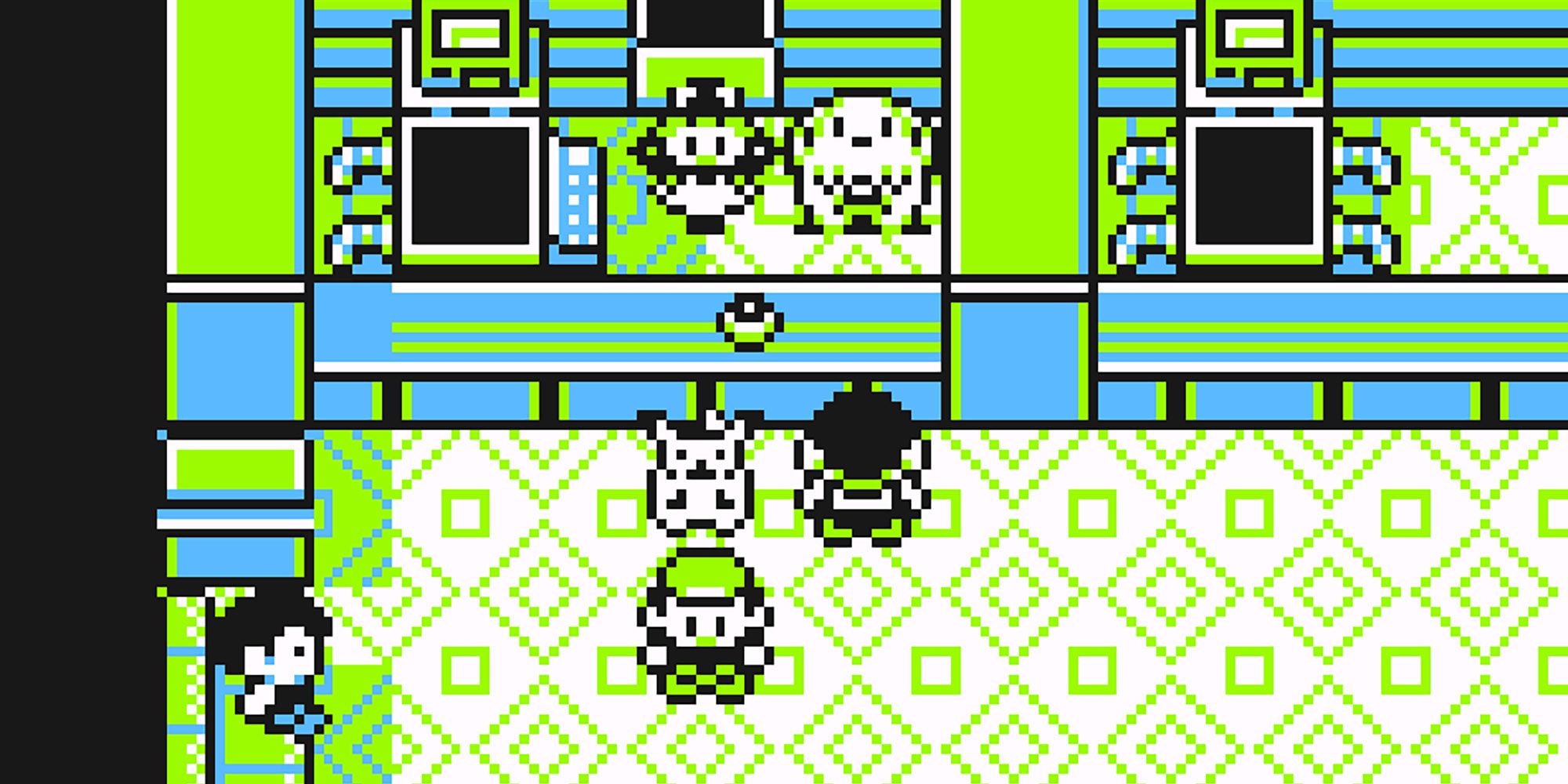 A boy and his Pikachu in Pokemon Yellow