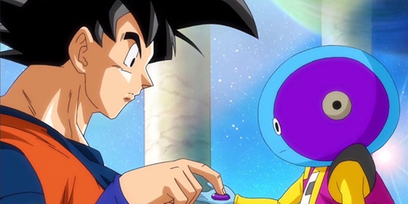 Goku meets zeno for the second time #anime #dragonball #clips - YouTube