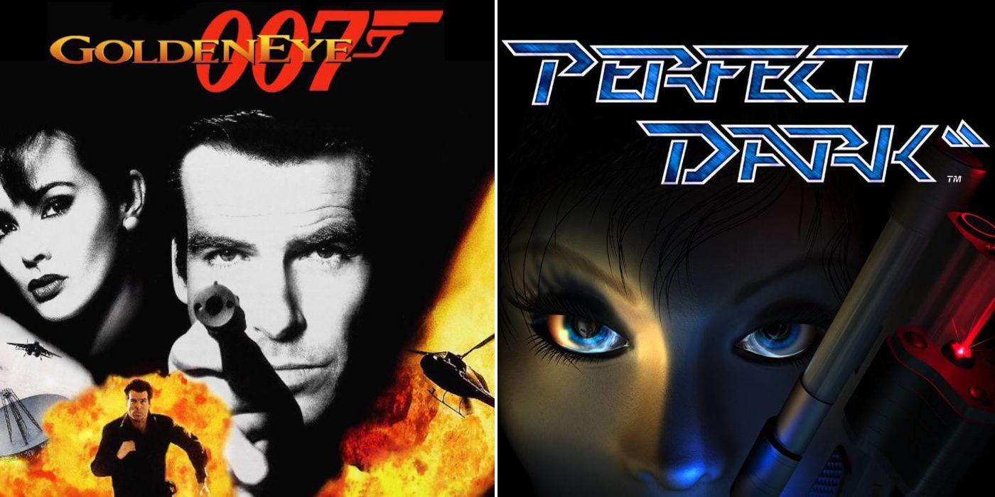 Goldeneye 007 And Perfect Dark Cover Art