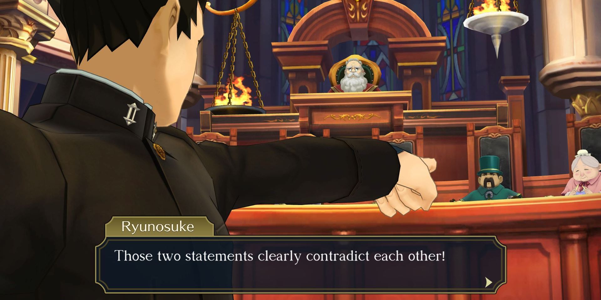 Games Great Ace Attorney Chronicles Courtroom