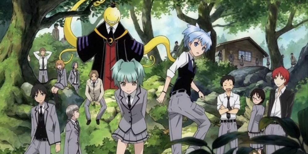 Group Shot from Assassination Classroom