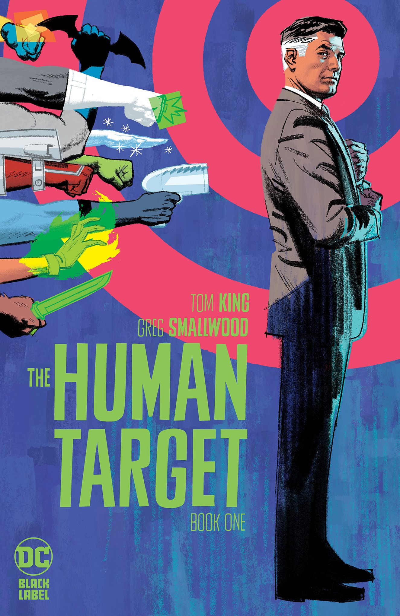 Artwork for The Human Target, by Greg Smallwood.
