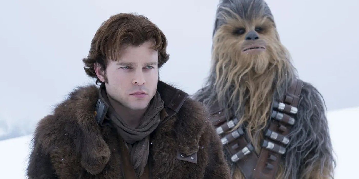 Han And Chewie On The Job in Solo