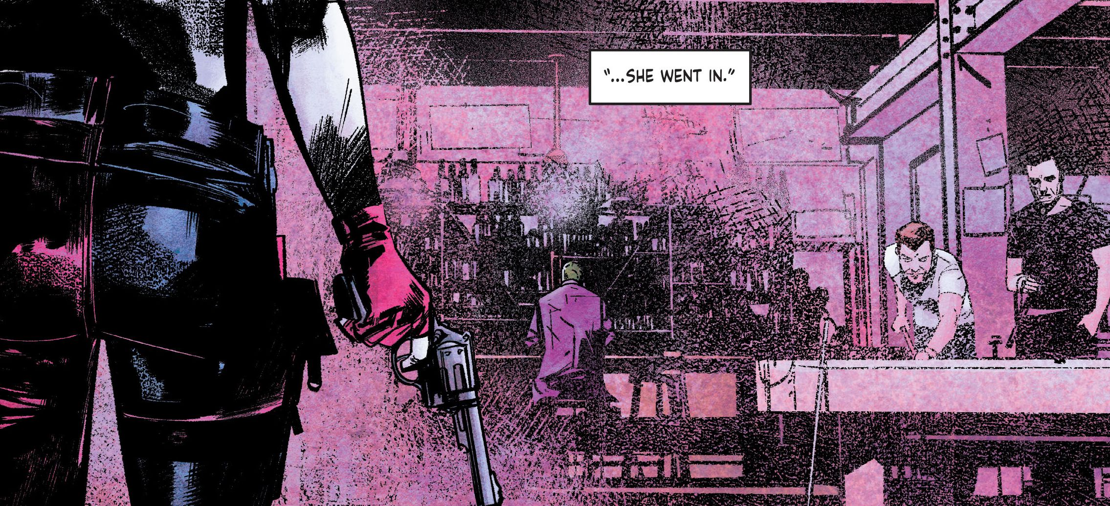 Harley Quinn sneaks up on Joker in Suicide Squad: Get Joker #1