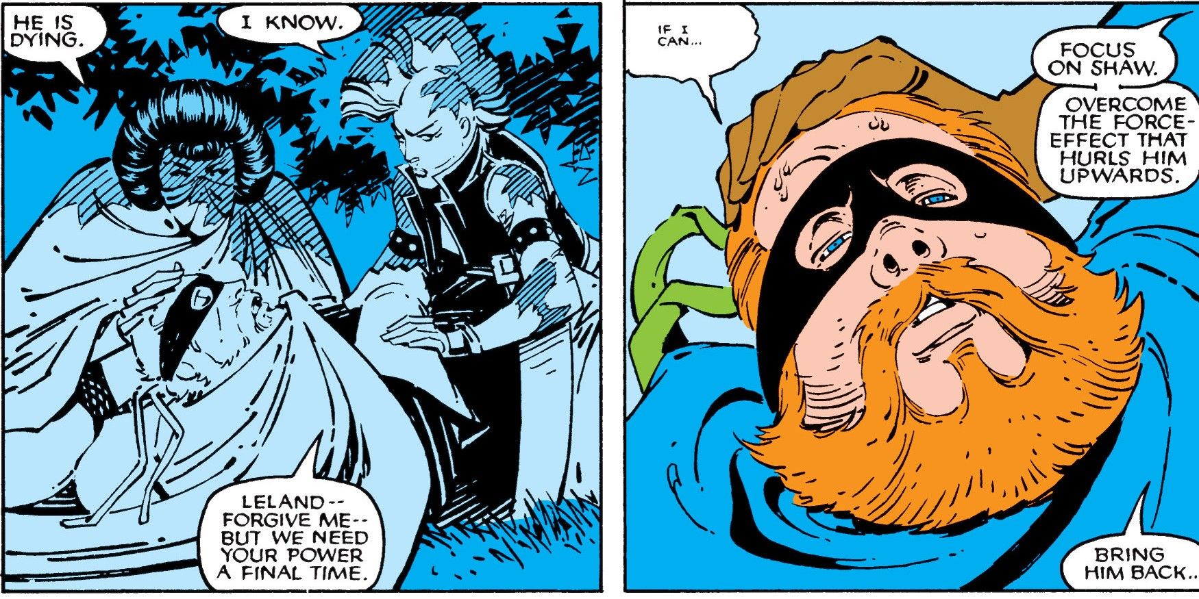 Harry Leland Dies to Stop Nimrod in 1986's Uncanny X-Men #209