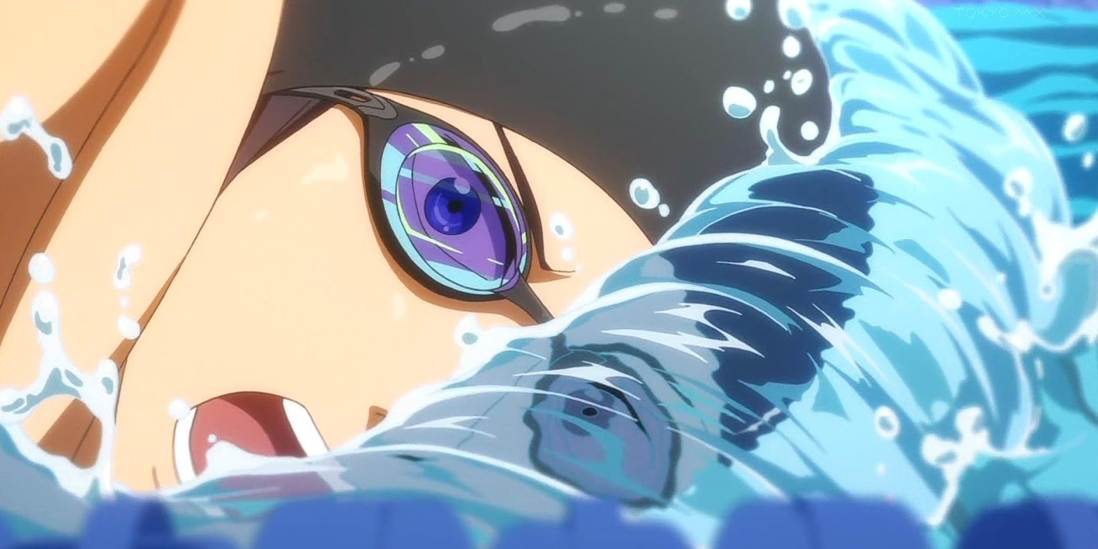 Haru Swimming In Free!!