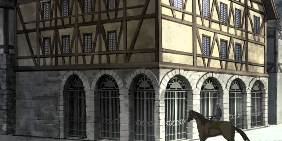 Bad horse animation in Spice And Wolf