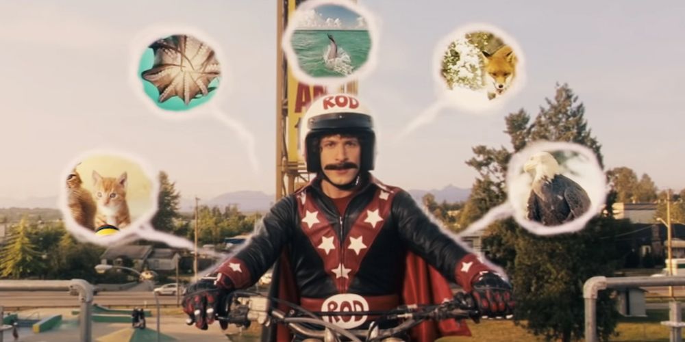 Rod's imagination gets away from him in Hot Rod movie
