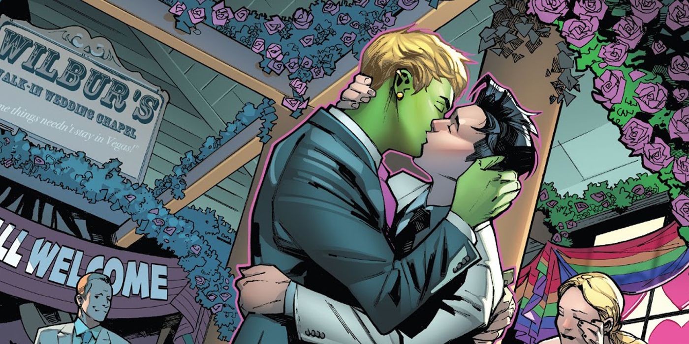Hulkling and Wiccan Empyre Wedding