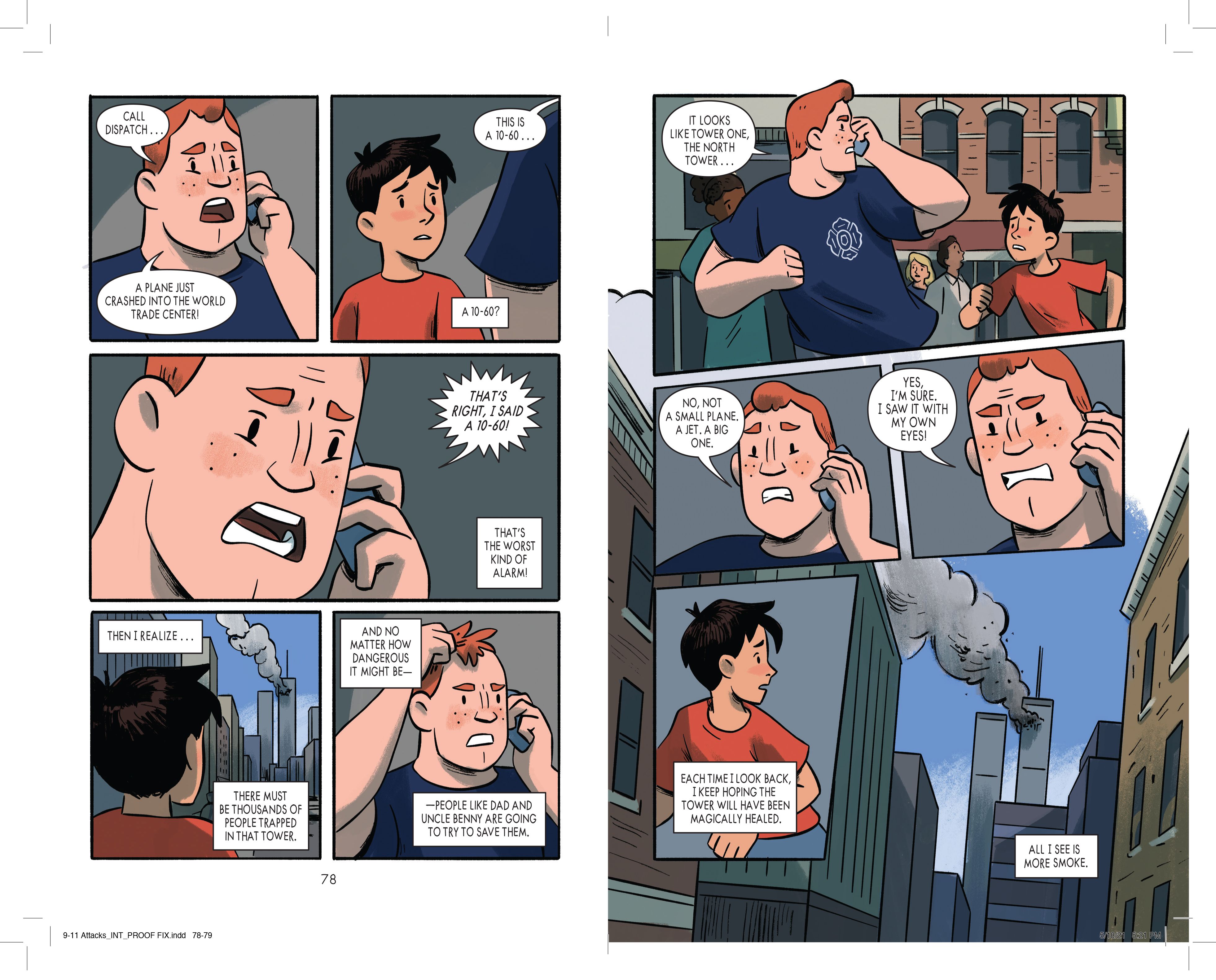 A Young Boy Learns What It Means to Be a Hero in 9/11 Graphic Novel ...