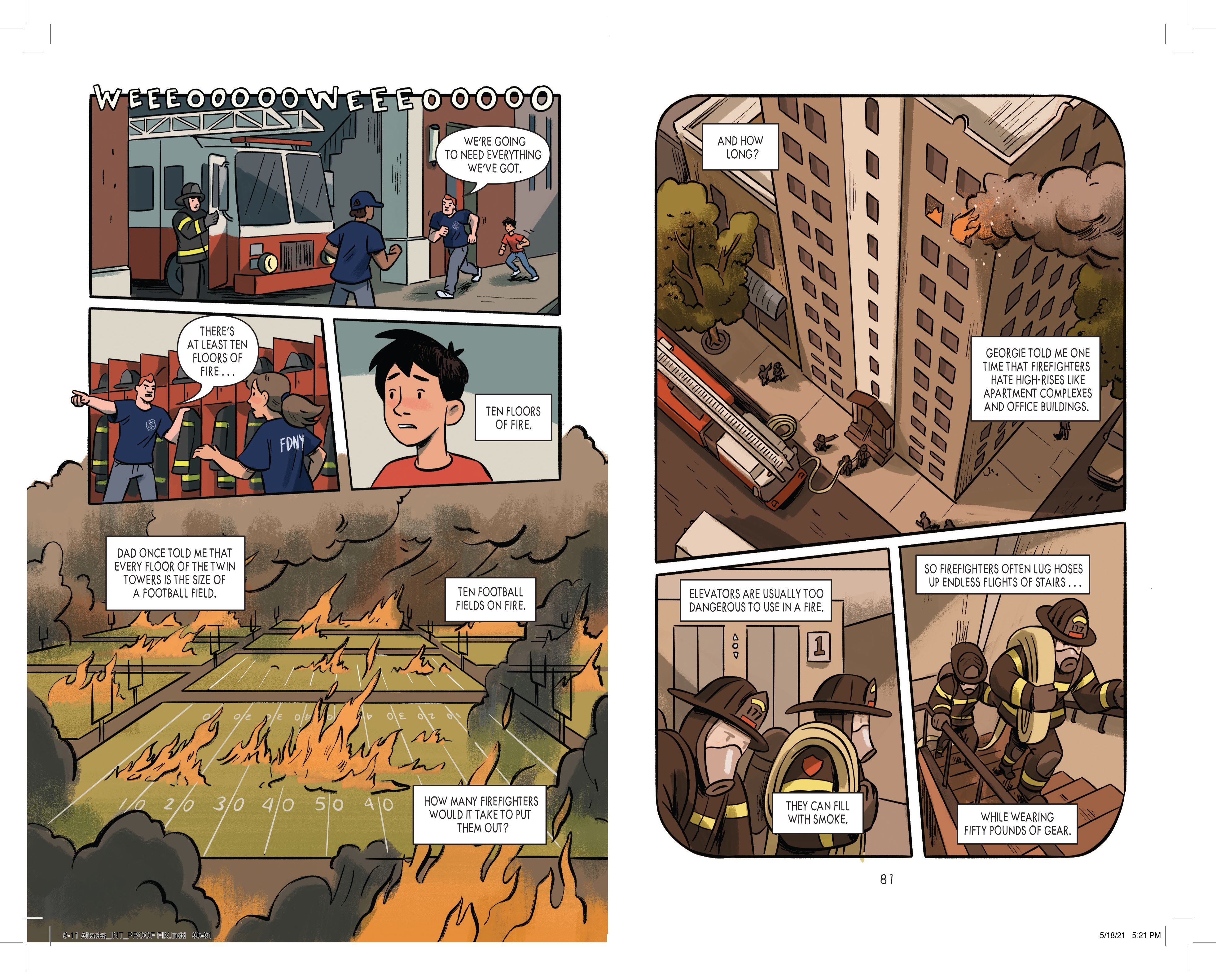 A Young Boy Learns What It Means to Be a Hero in 9/11 Graphic Novel ...