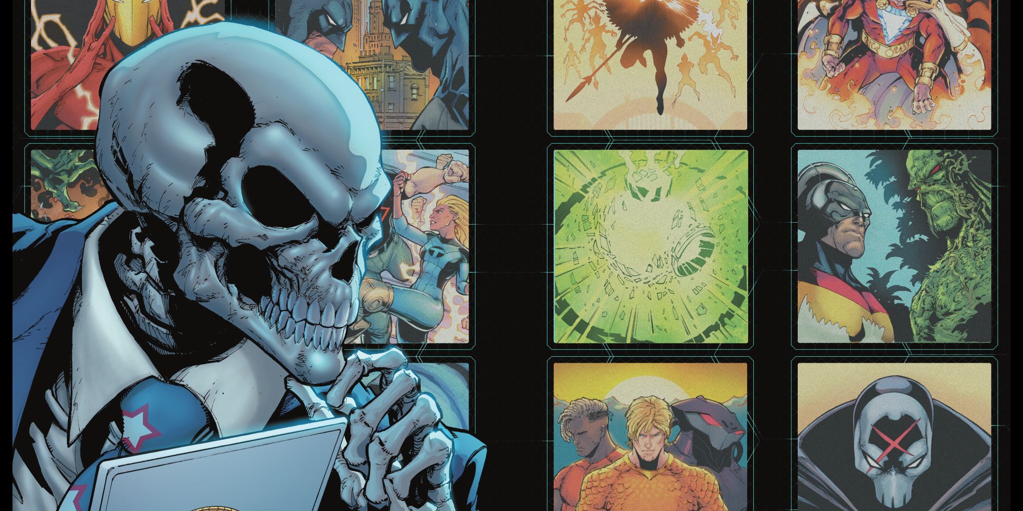 Director Bones monitors the Multiverse in DC's latest ad for upcoming series.
