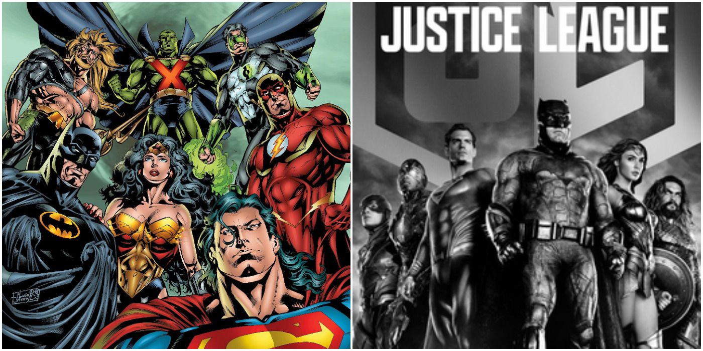 10 Ways The Justice League Are Completely Different In The Comics
