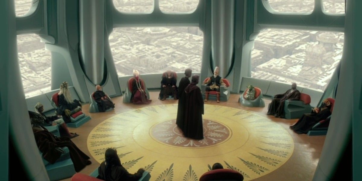 Jedi Council during Attack of the Clones