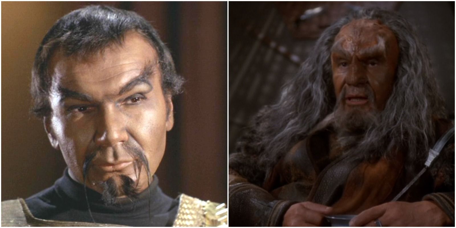 TOS and TNG version of the Klingon Kor