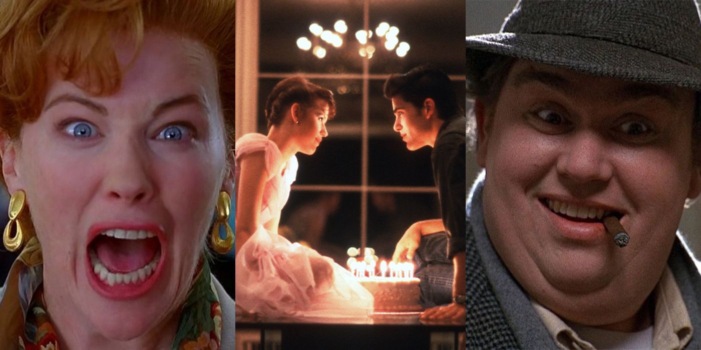 Split: scenes from Home Alone, Sixteen Candles, and Uncle Buck