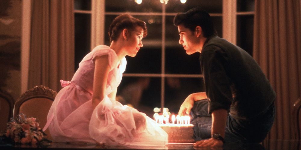 The iconic scene from Sixteen Candles