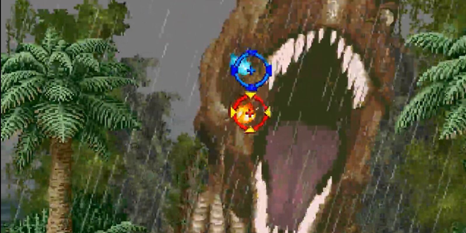 Video Games Jurassic Park Arcade 1994 T-Rex