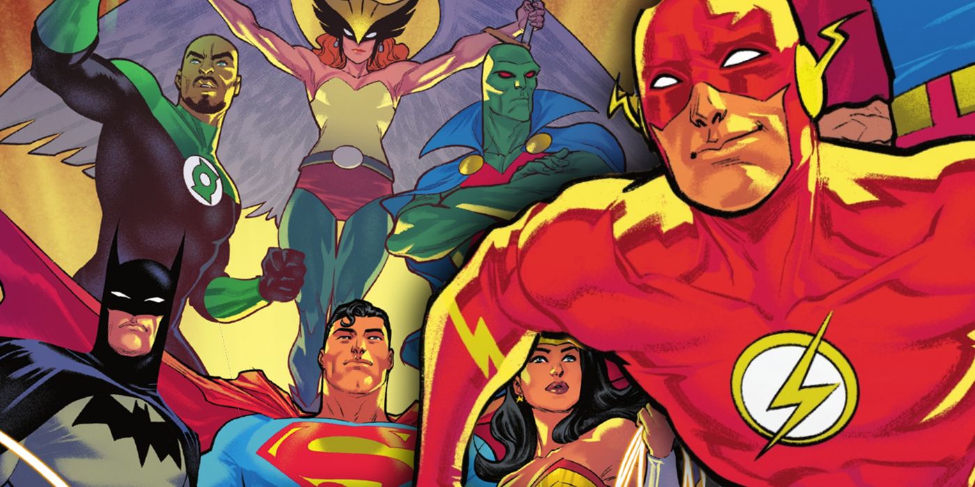 Flash takes center stage in Justice League Infinity comic