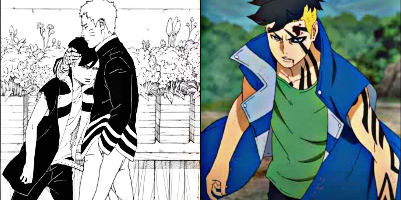 Kawaki Protects Naruto!  Boruto: Naruto Next Generations 