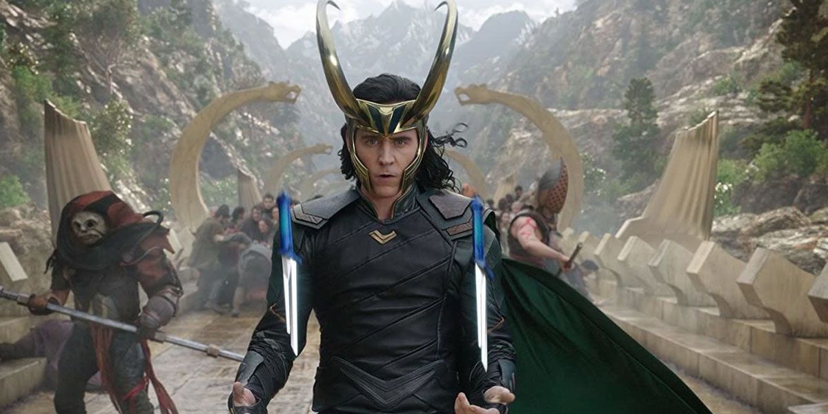 Loki flips his knives