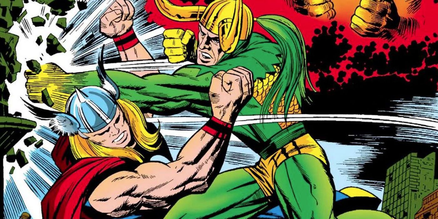 Loki Thor Jack Kirby Feature