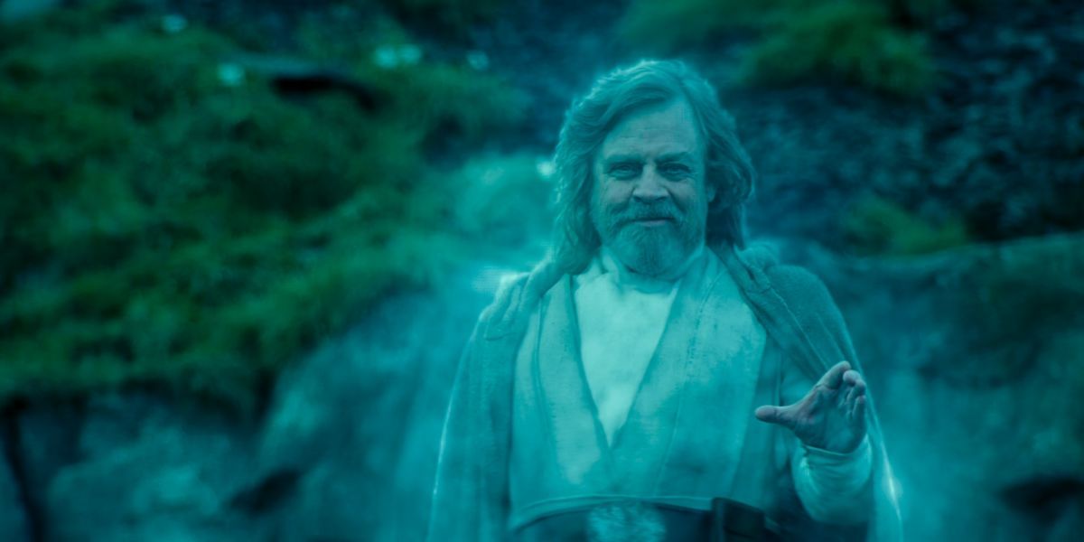Luke force ghost Rise of Skywalker