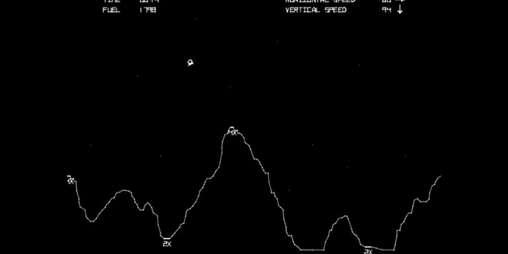 Lunar Lander gameplay