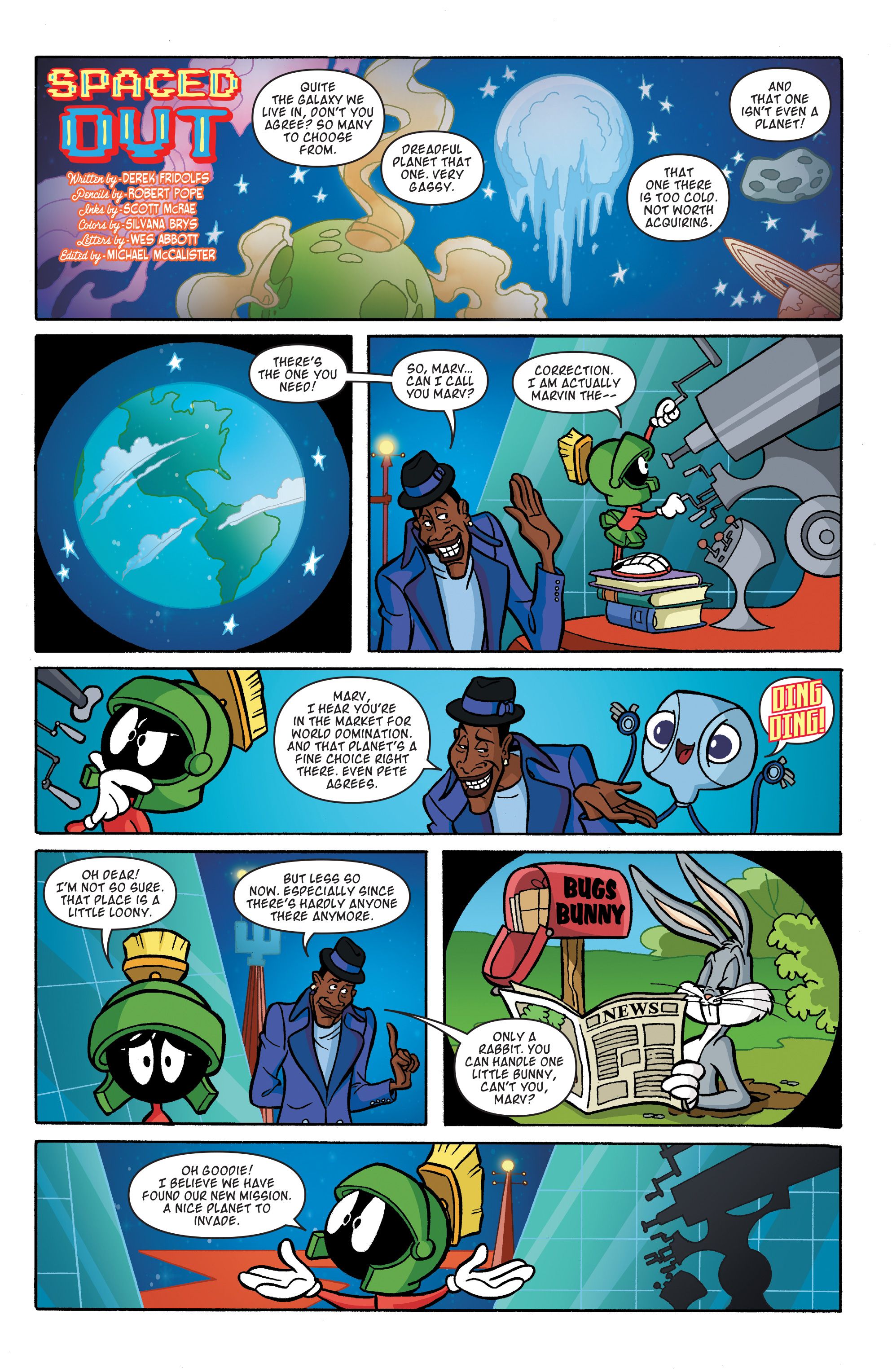 Space Jam My First Comic flipbook 2