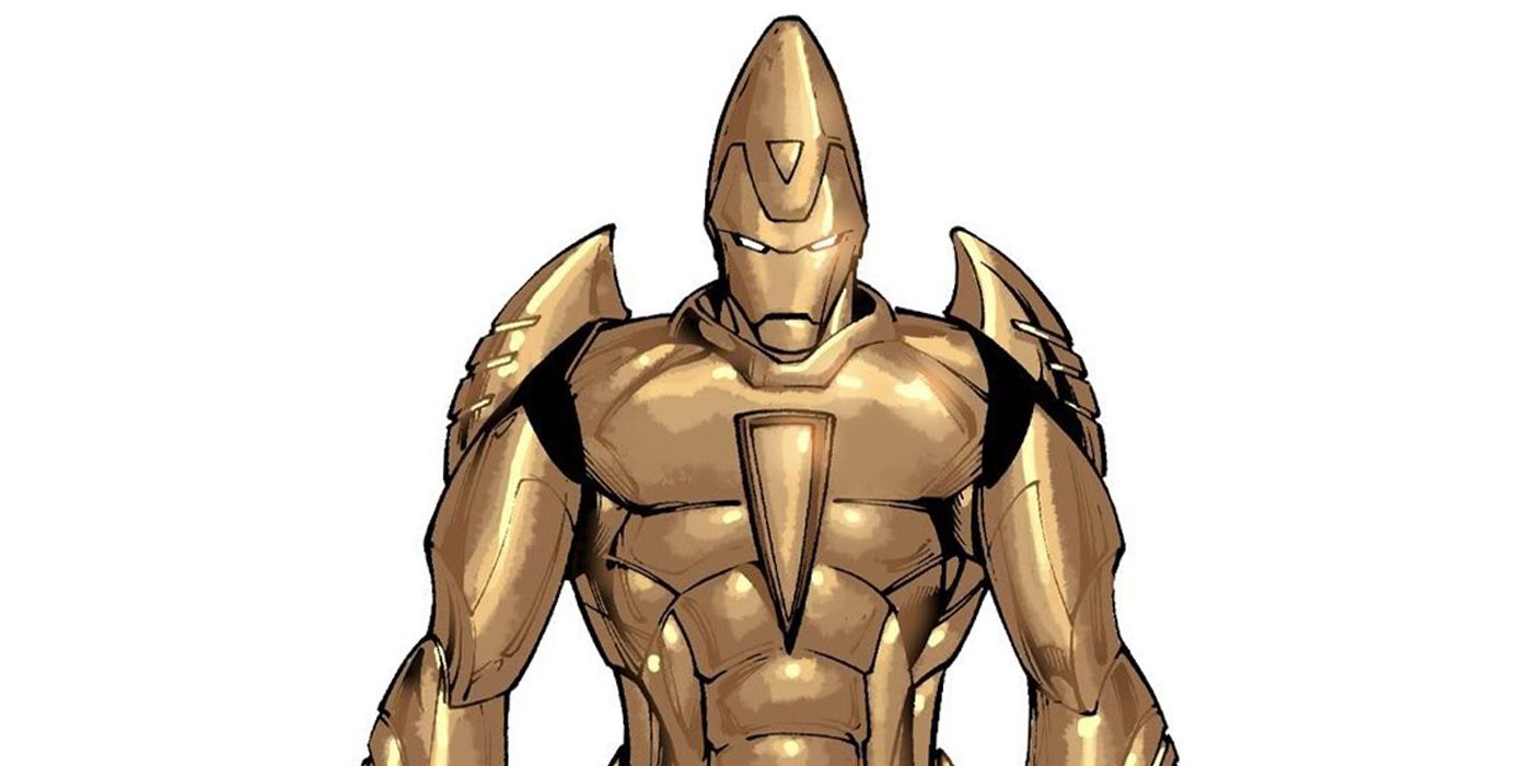 Iron Man in some terrible armor