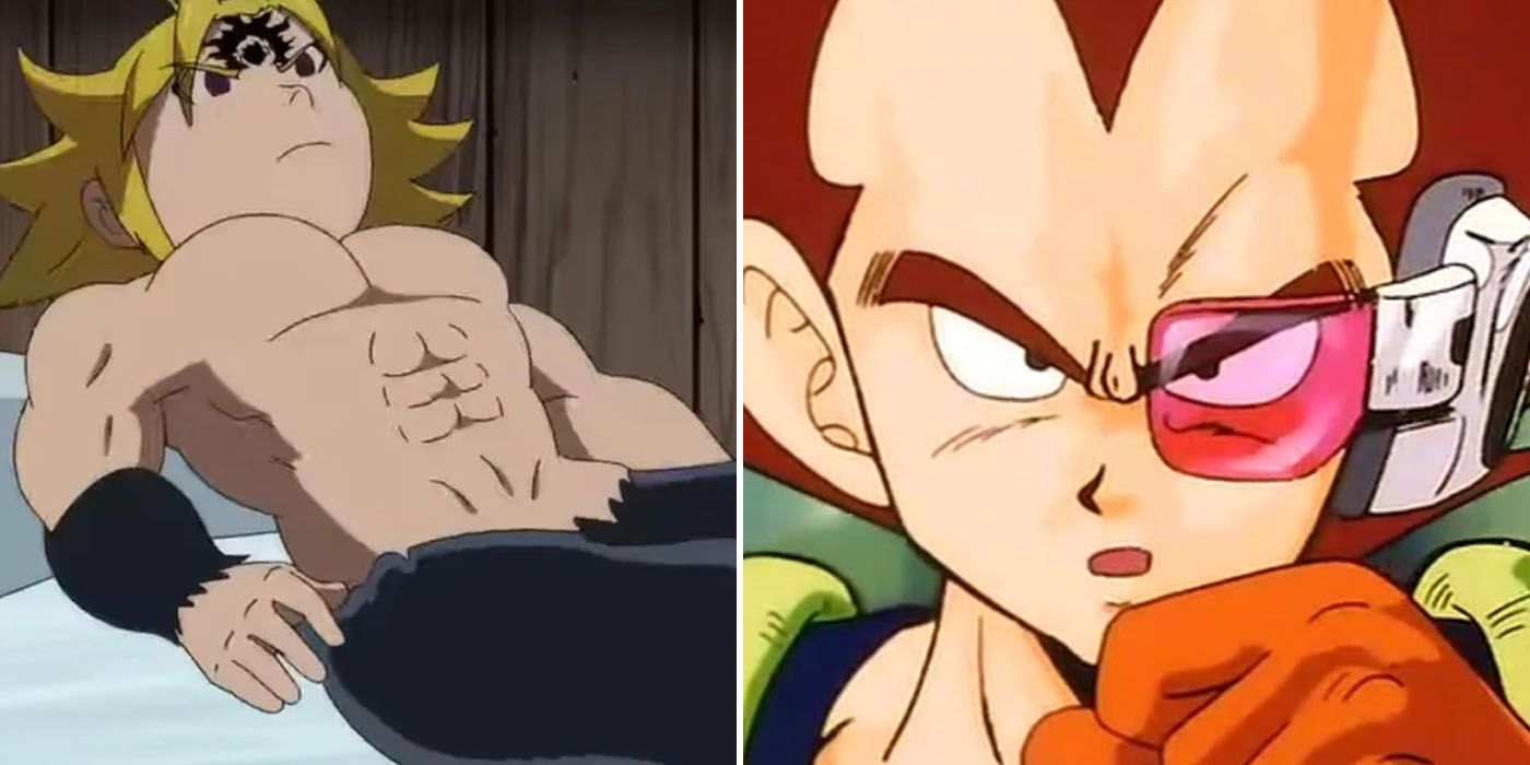 Meliodas In Seven Deadly Sins And Vegeta In Dragon Ball Z animation errors