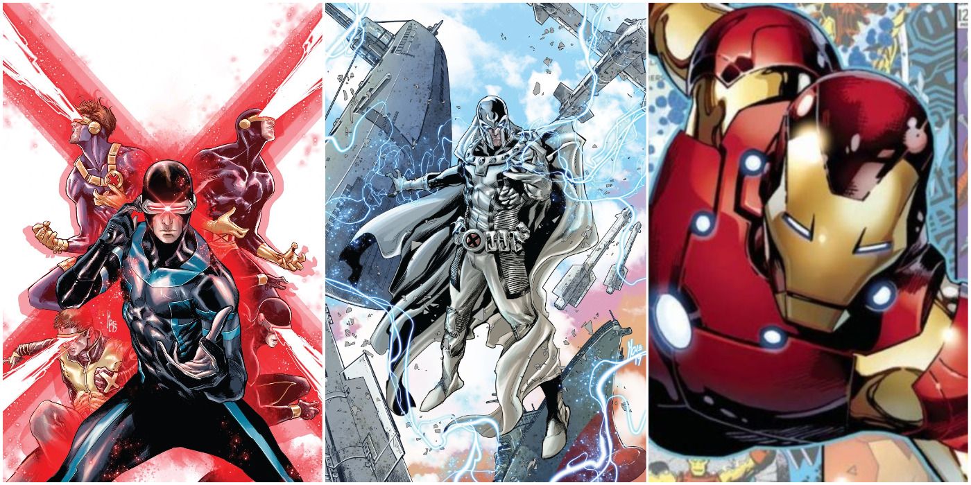 Marvel Cyclops, Magneto, Iron Man